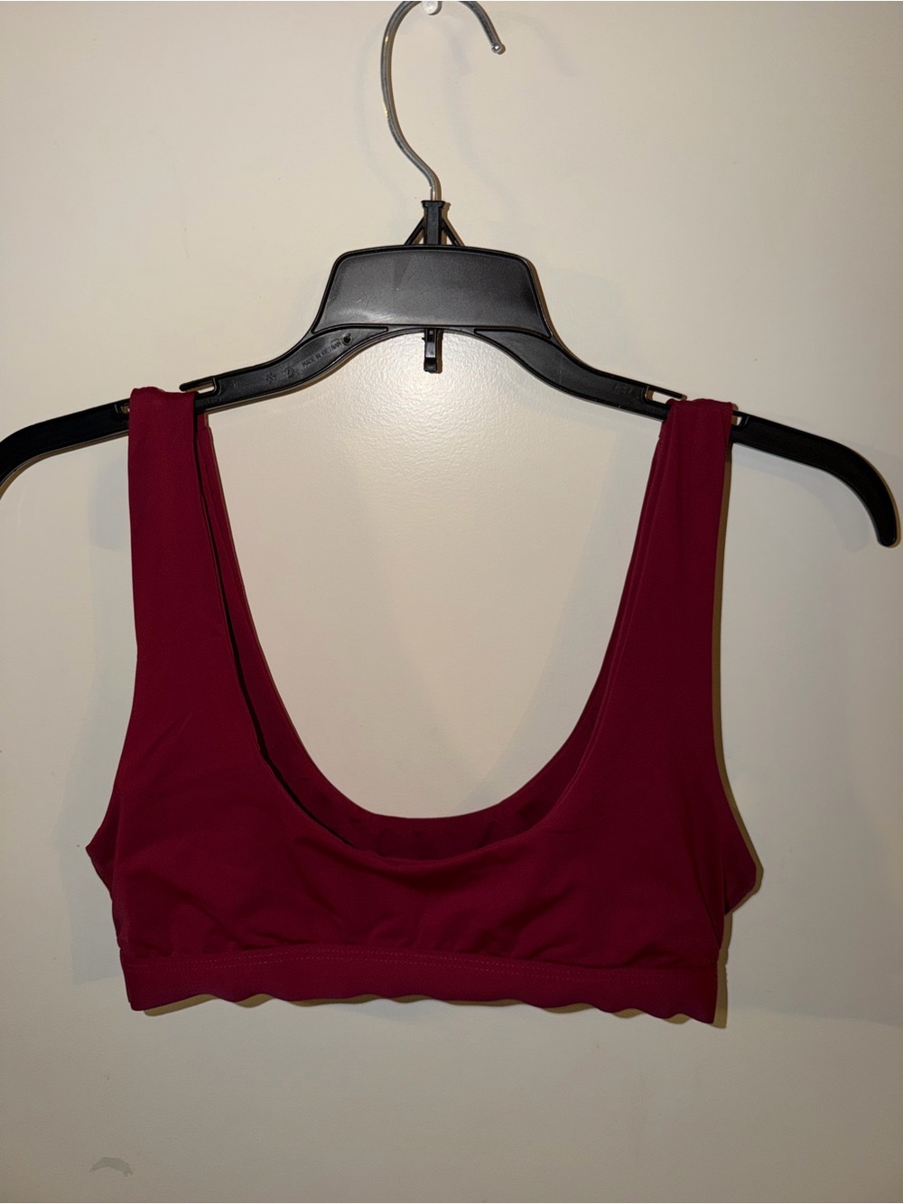 Dippin' Daisy's Burgundy Scoop Bikini Top